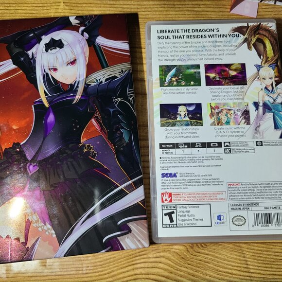Shining Resonance Refrain Steelbook Nintendo Switch Game - Picture 5 of 5